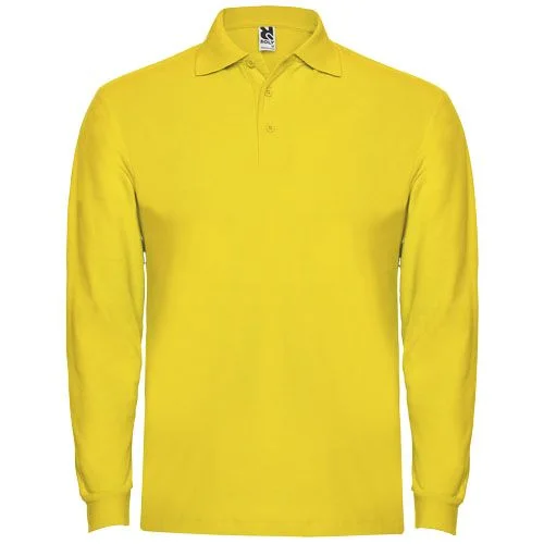 Polo de 220 g/m² Estrella à manches longues pour homme