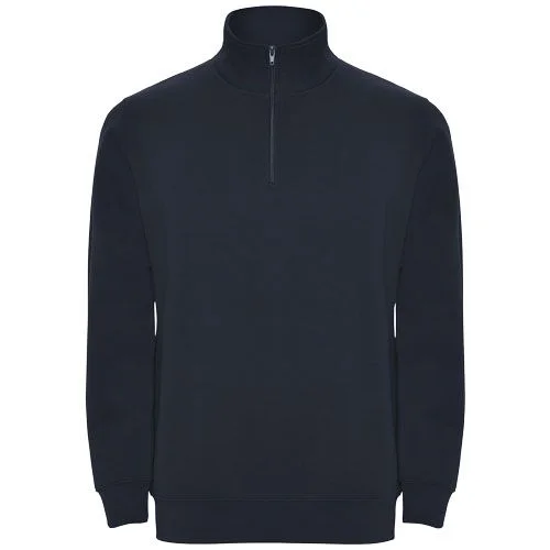 Pull zippé de 280 g/m² Aneto avec fermeture quart de zip