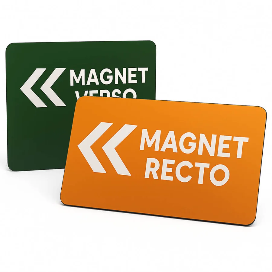 Magnet recto-verso – 15 × 21 cm
