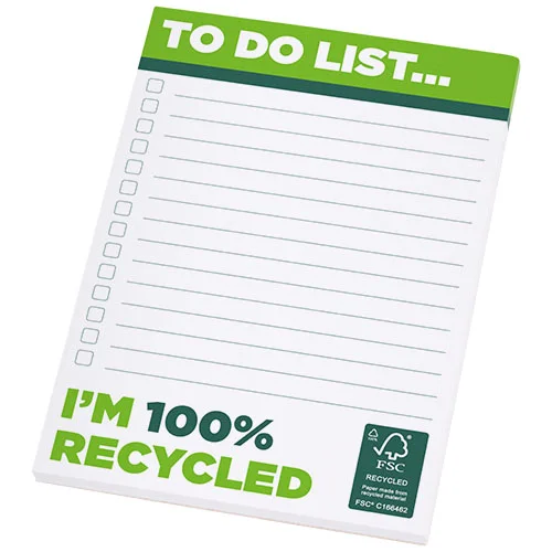 Bloc-notes A6 recyclé Desk-Mate®