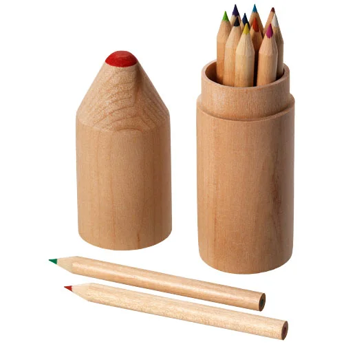 Set de 12 crayons de couleur Bossy