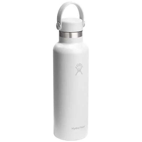 Gourde Hydro Flask à goulot standard, 621 ml, en acier inoxydable isotherme
