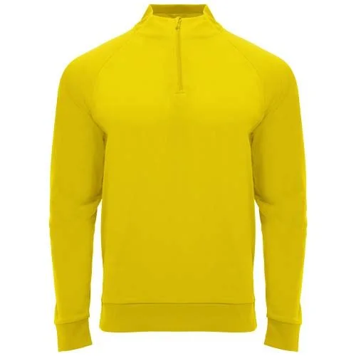 Sweatshirt de 200 g/m² Epiro à manches longues avec fermeture demi- zip pour enfant