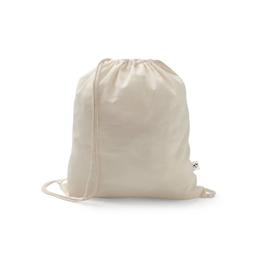 Salamanca – Sac à dos en coton recyclé (70%) et polyester (30% rPET) (150 g/m²)