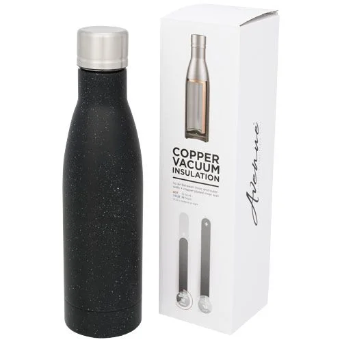 Bouteille isotherme Vasa tachetée sous vide avec couche de cuivre de 500 ml