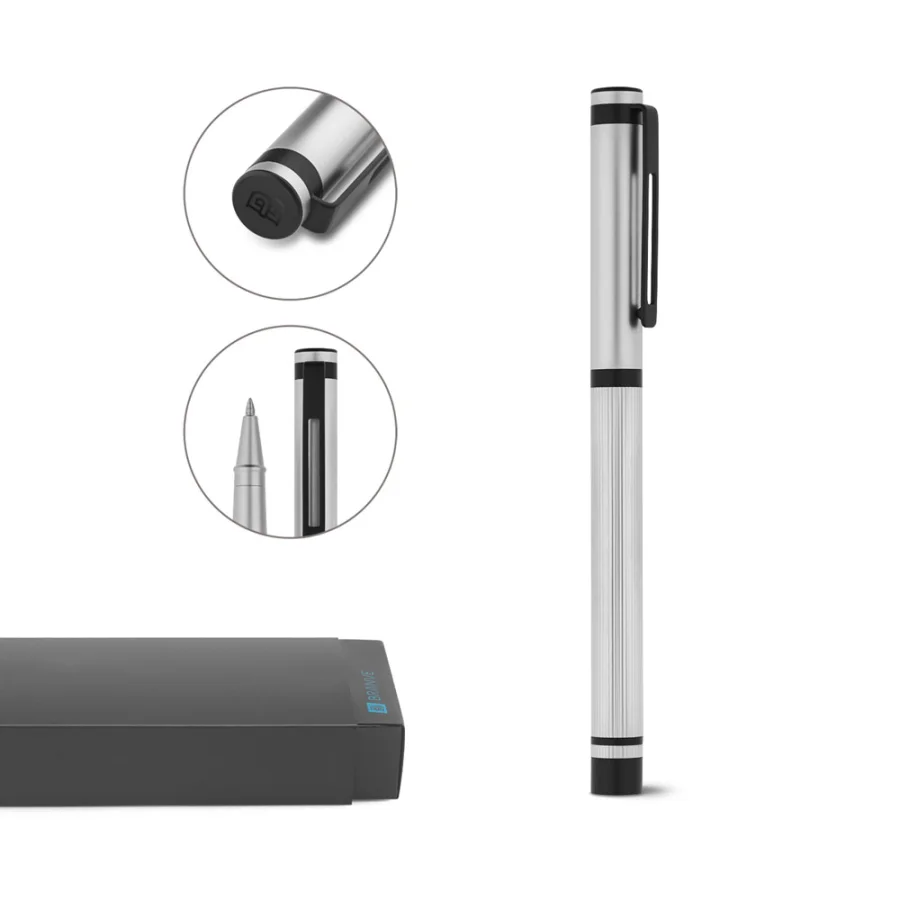 Stain – Roller en métal et clip en acier inoxydable