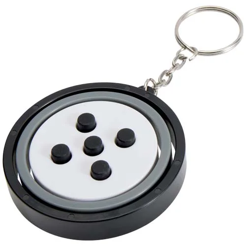 Porte-clés fidget gyroscope en plastique recyclé Spinx