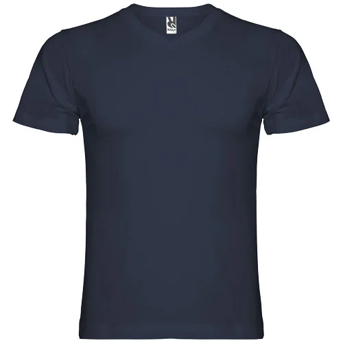 T-shirt de 155 g/m² Samoyedo à col en V et manches courtes pour homme