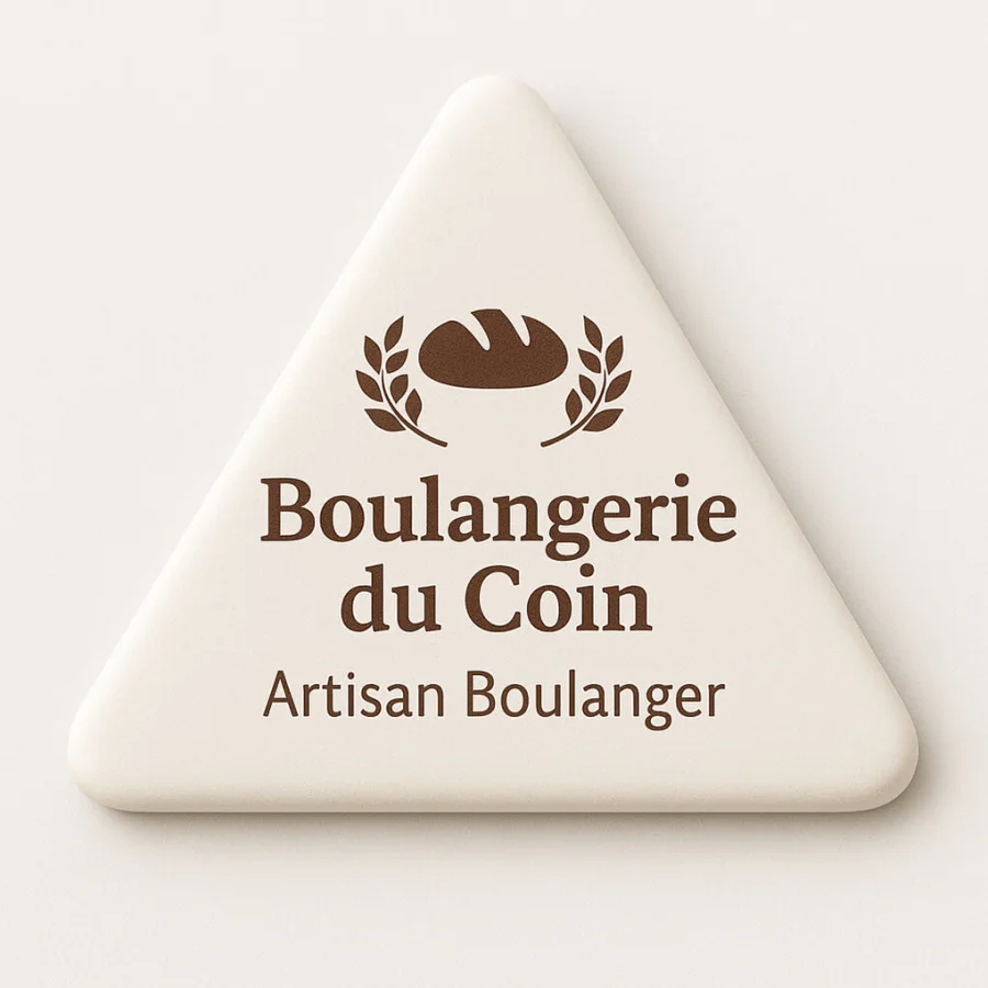 Magnet rigide triangulaire 6,3 x 5,8 cm