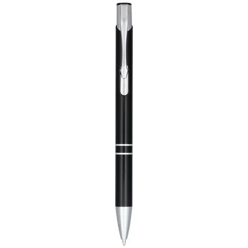 Stylo bille aluminium anodisé Moneta (encre bleue)
