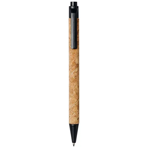 Stylo bille Midar en liège et paille de blé (encre noire)
