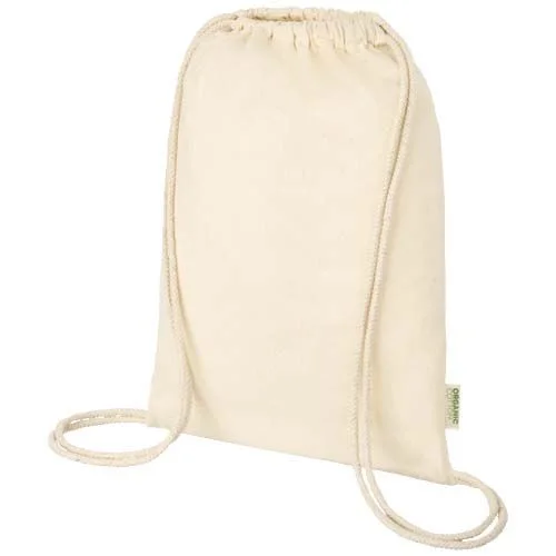 Sac refermable à cordon Odisha de 5 L bio certifié OCS 100 g/m²