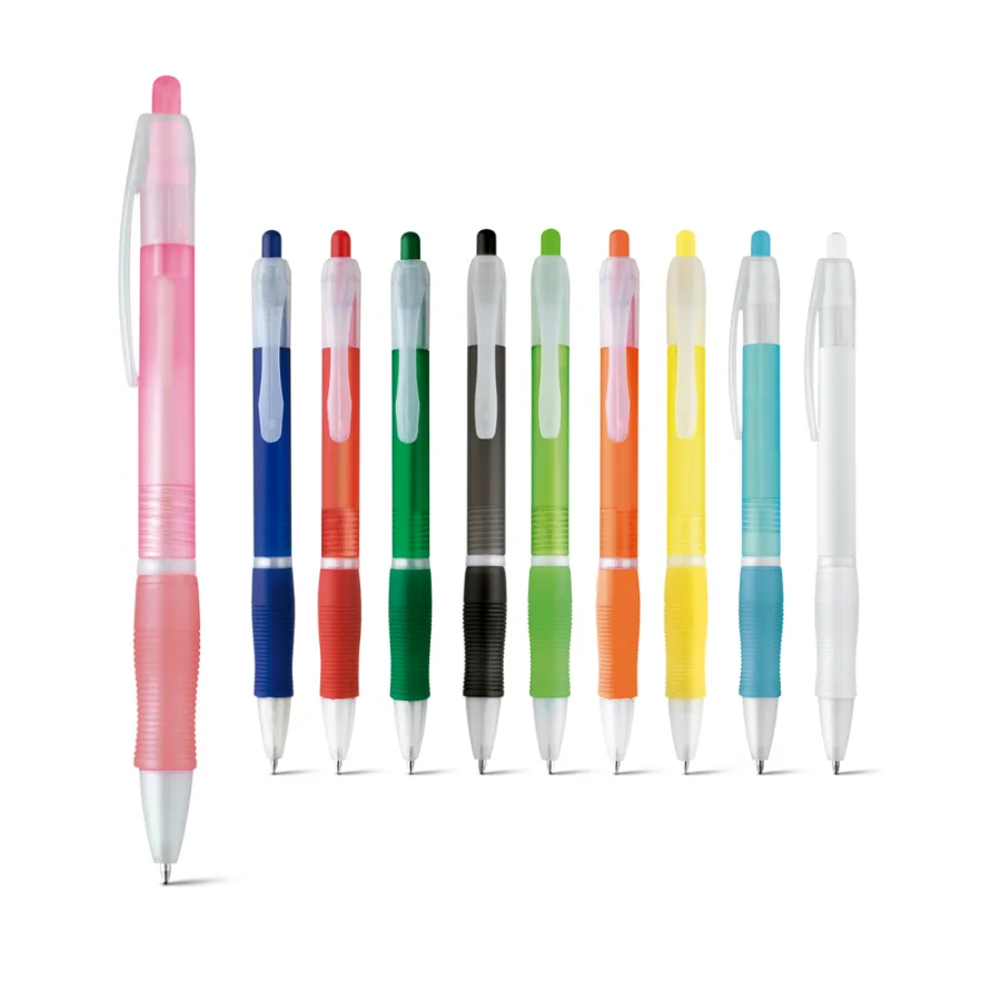 Slim BK – Stylo à bille en ABS avec antidérapant