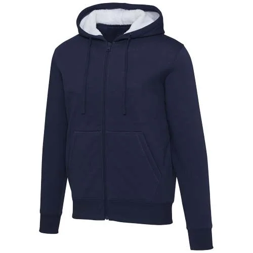 Sweat à capuche sherpa de 320 g/m² Natron intégralement zippé