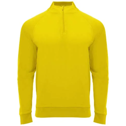 Sweatshirt de 200 g/m² Epiro à manches longues avec fermeture demi- zip pour enfant