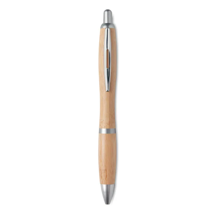 Rio Bamboo – Stylo bille en ABS et bambou