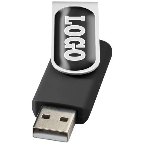 Clé USB rotative avec doming
