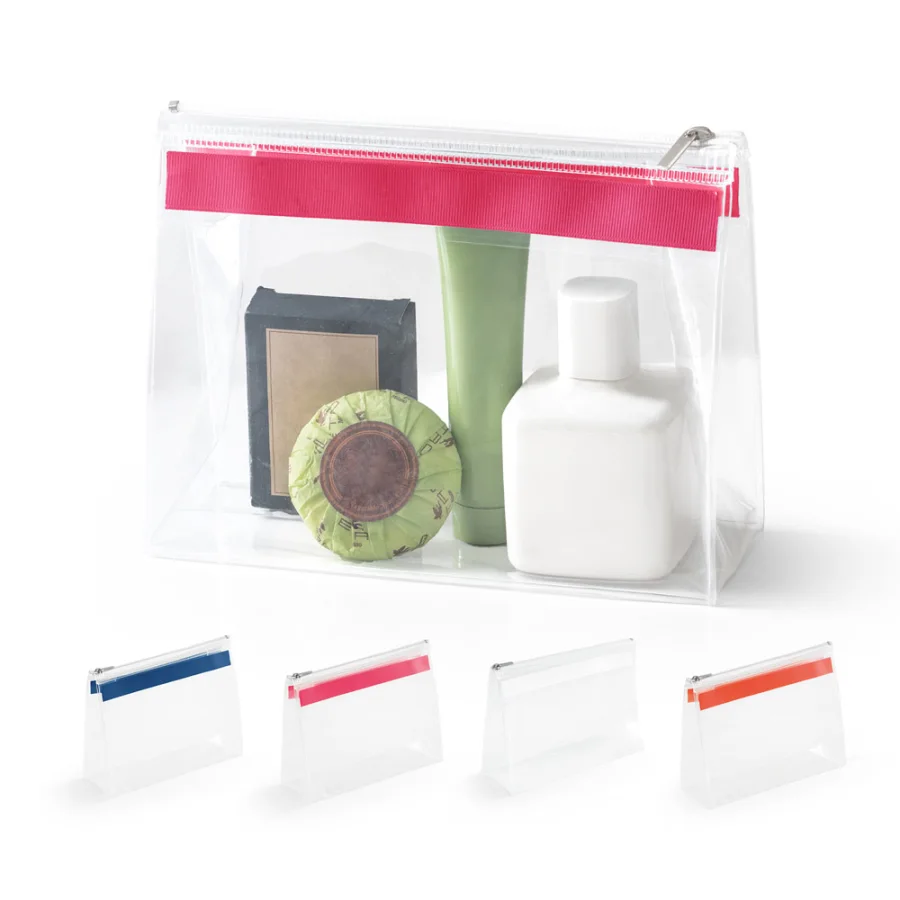Chastain – Transparent. Pochette EVA avec fermeture éclair