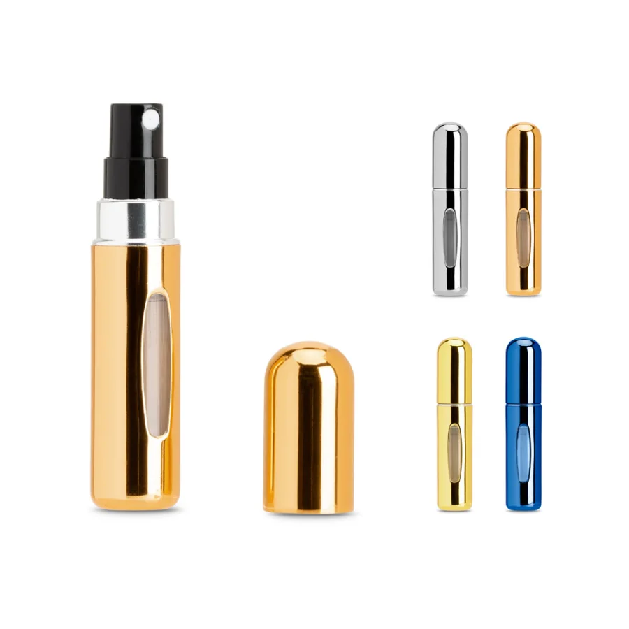 Linden – Atomiseur de parfum rechargeable en aluminium conçu pour un remplissage facile