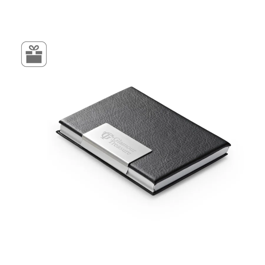 Reeves – Porte-cartes en aluminium et PU