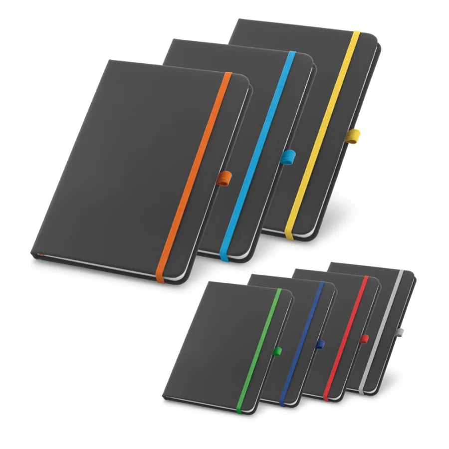 Corbin – Bloc notes A5 en PU avec pages lignées