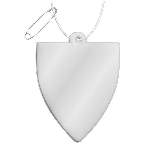 Attache réfléchissante en TPU en forme de badge H-12 RFX™