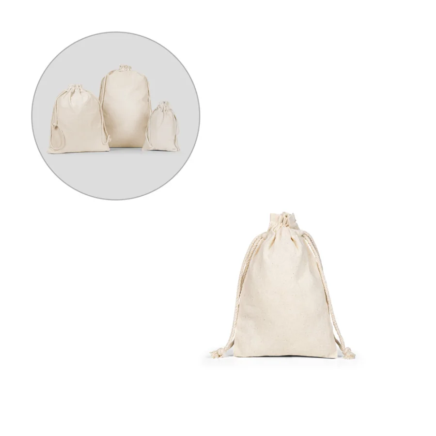 Giftwrap S – Petit sac cadeau, 100% coton (120 g/m²)