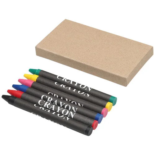 Crayons de couleur 6 pièces Ayo