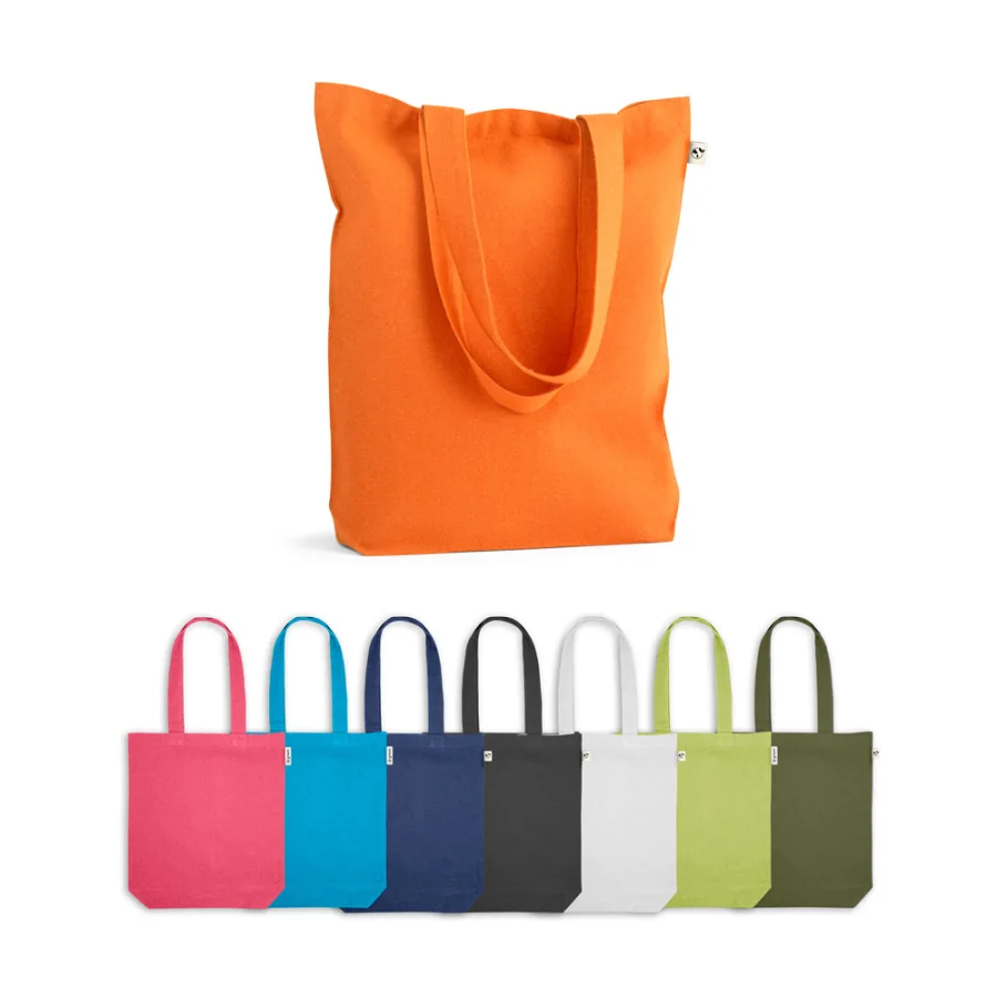 Merida – Sac (220 g/m²) en coton (50%), coton recyclé (30%) et polyester (20% rPET)