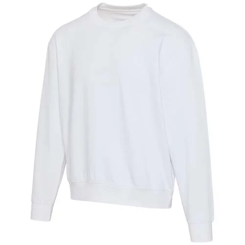 Pull unisexe OCS en coton bio oversize à col rond Boris de 280 g/m2