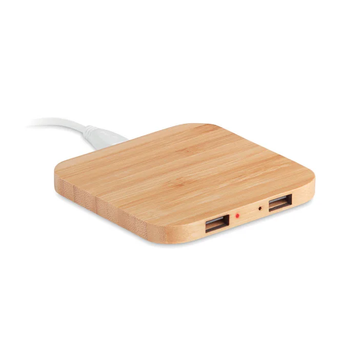 Cuadro – Chargeur sans fil en bambou