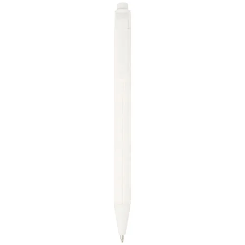Stylo bille Chartik monochromatique en papier recyclé avec finition mate (encre noire)