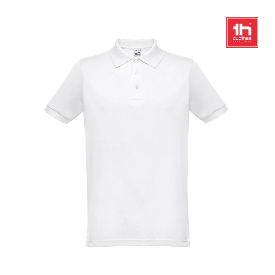 THC Berlin WH – Polo à manches courtes pour homme. Couleur blanche