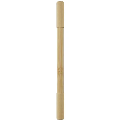 Stylo duo en bambou Samambu (encre noire)