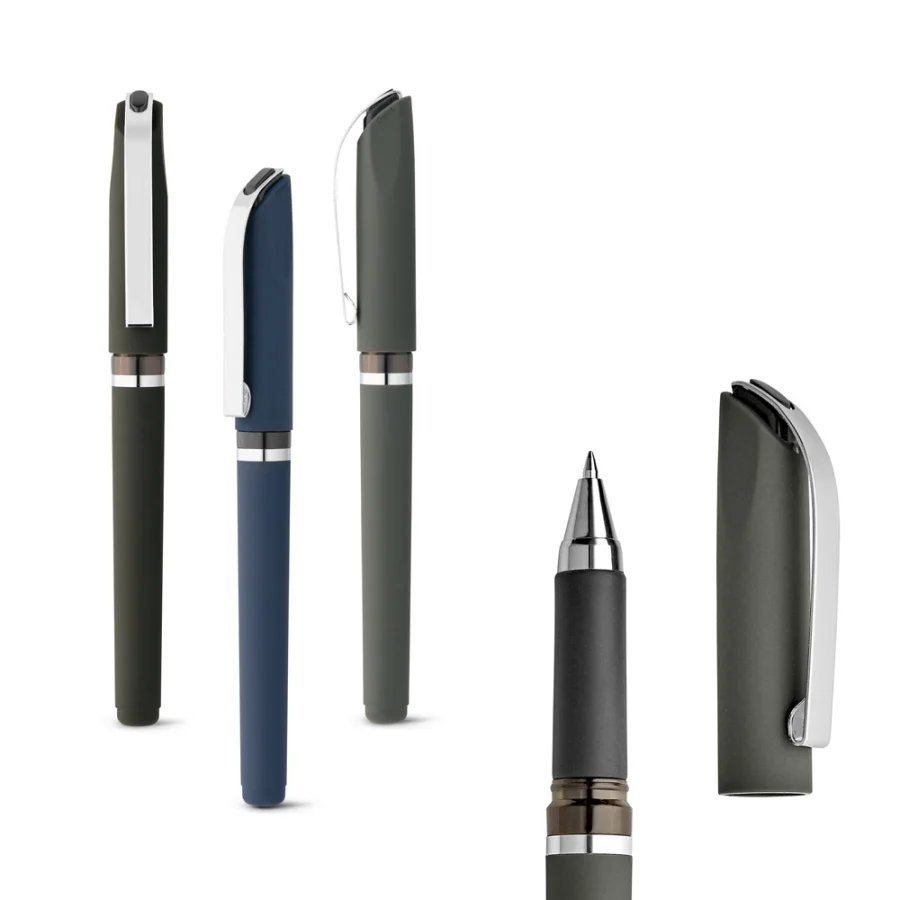 Bolt – Stylo à bille ABS avec clip métallique