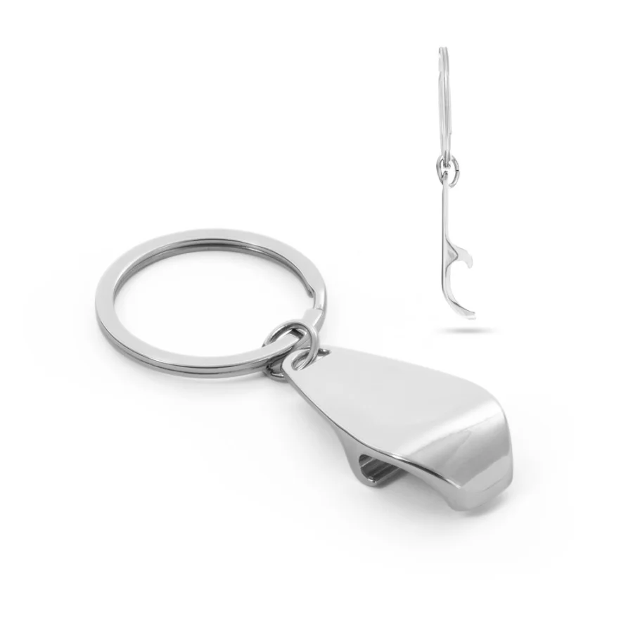 Helli – Porte-clés decapsuleur en métal
