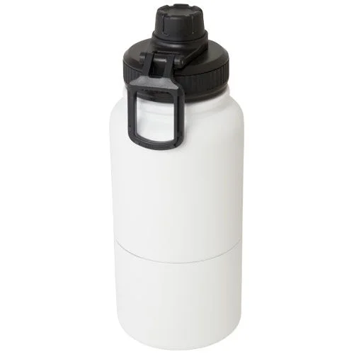 Bouteille de sport Dupeca de 840 ml avec isolation en acier inoxydable certifiée RCS
