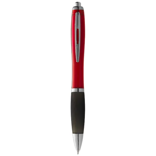 Stylo à bille Nash avec grip noir (encre noire)