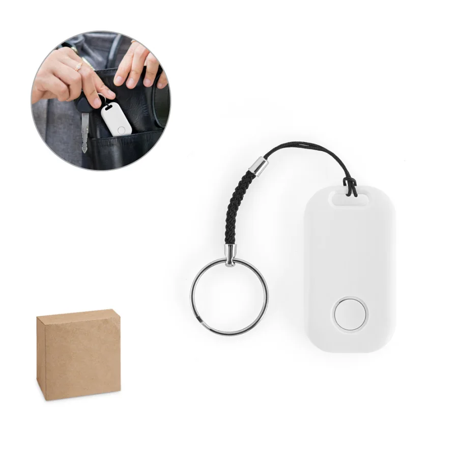 Damy – Localisateur sans fil compact et léger en ABS recyclé (100 % rABS)