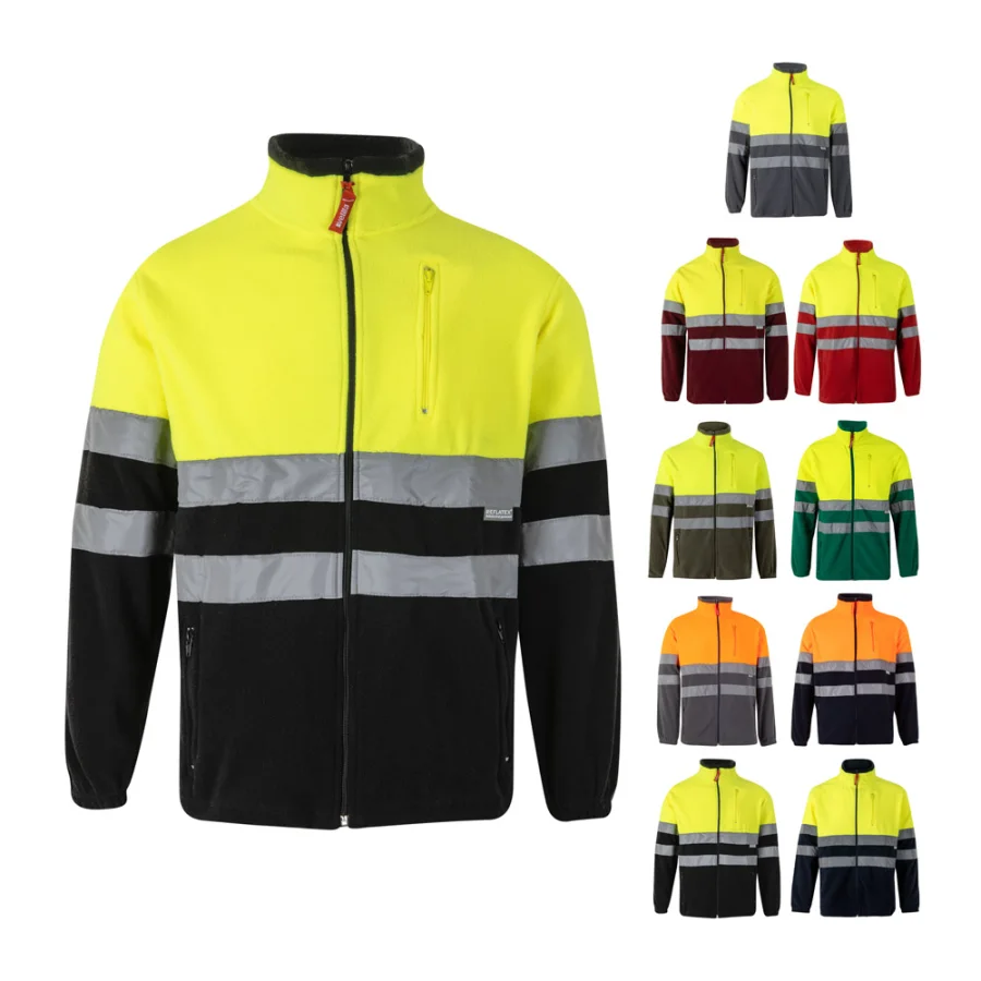 VL Eros – Veste polaire bicolore (280g/m²), en polyester (100%)