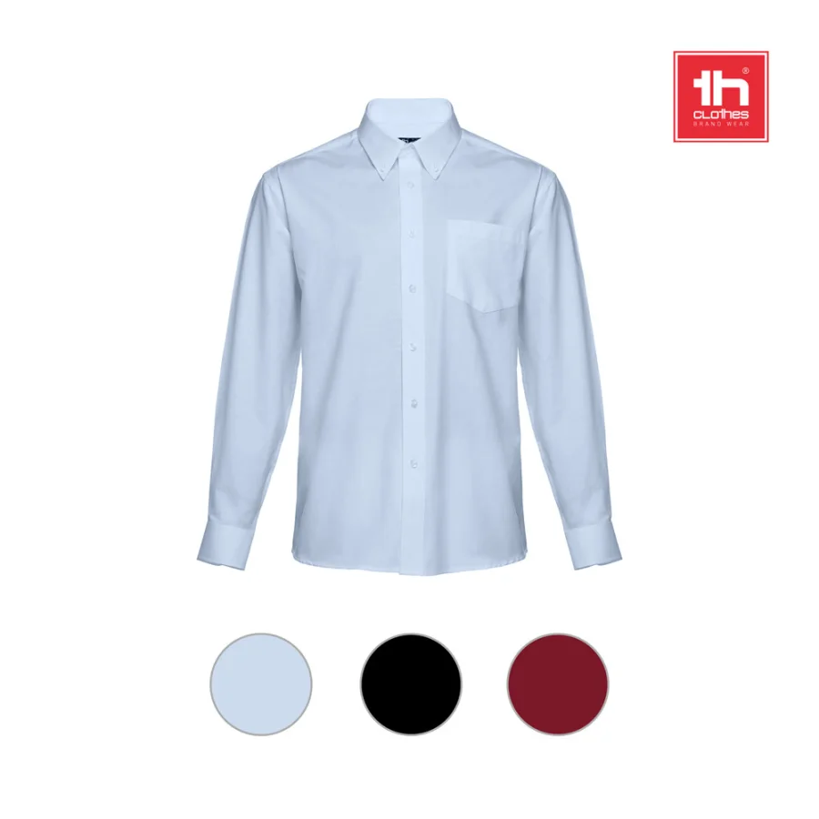 THC Tokyo – Chemise oxford à manches longues pour hommes