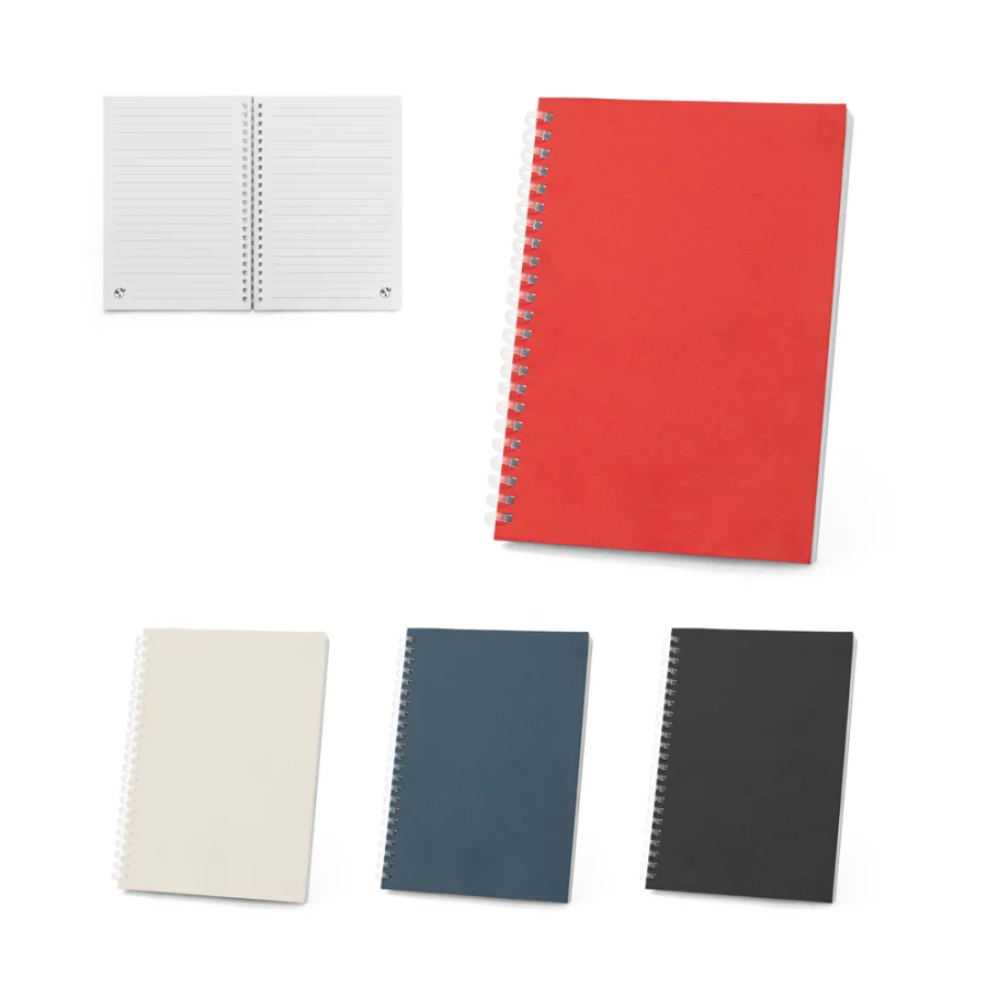 Schiller – Bloc-notes A5 avec couverture souple, fabriqué à partir de papier 100 % recyclé