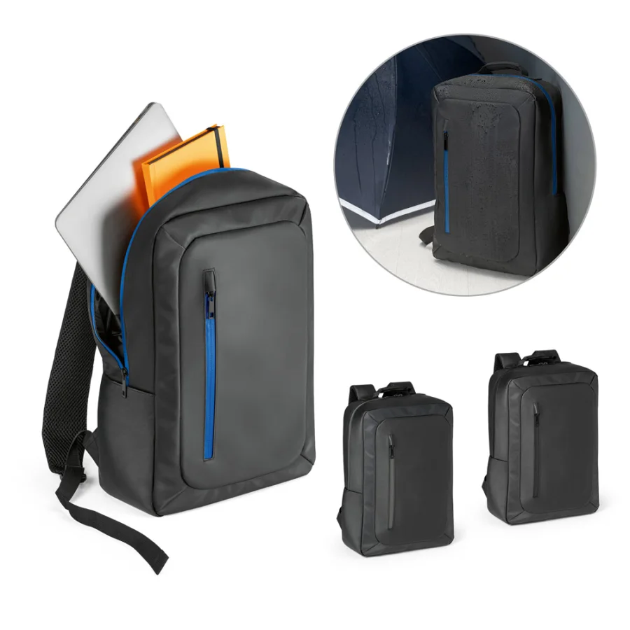 Osasco – Sac à dos pour ordinateur portable 15'' en polyester recyclé 600D haute densité