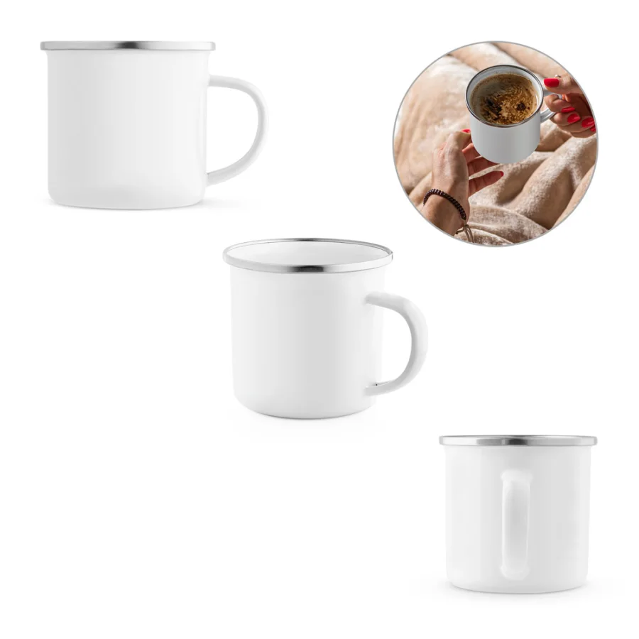Gotze Sub – Mug en inox émaillé pour sublimation 350 mL