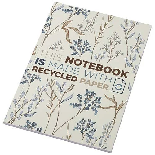 Cahier Novella Austen Colours recyclé A5 à couverture souple de 50 feuilles