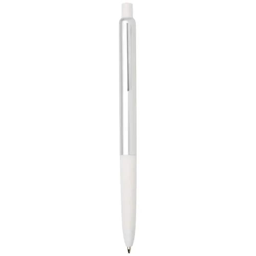 Stylo à bille Soffit en aluminium recyclé, à mécanisme à clic et anodisé (encre bleue)