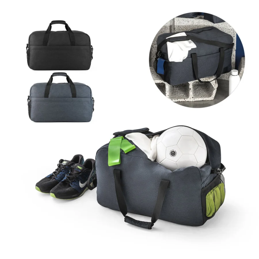 Repurpose Sports – Sac de sport en 600D polyester recyclé