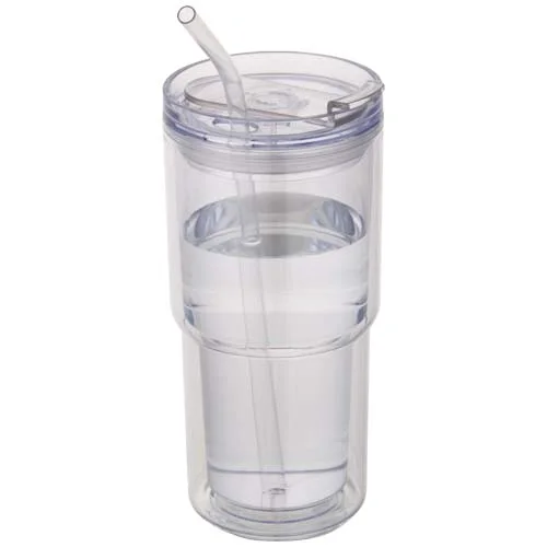 Gobelet en plastique à double paroi Archer de 480 ml