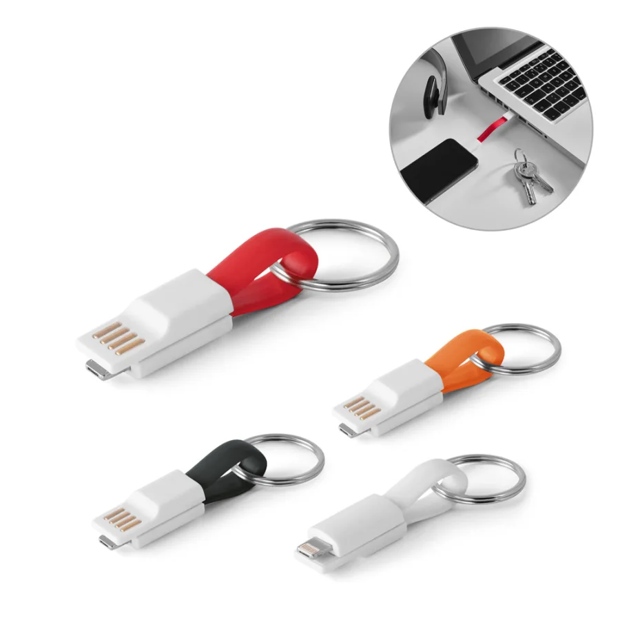 Riemann – Cable USB avec connecteur 2 en 1en ABS et PVC