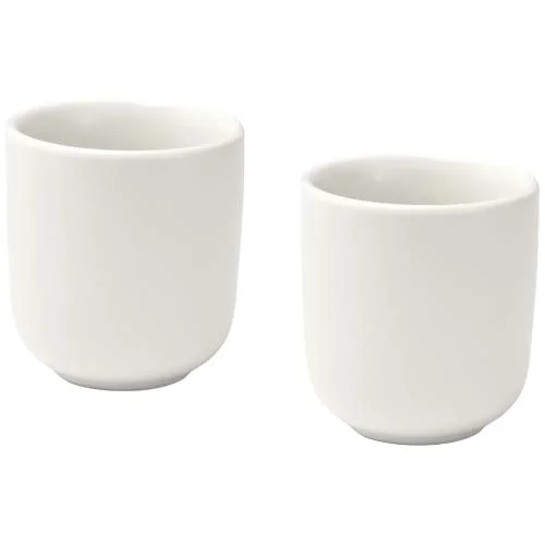 Tasses à expresso Male en céramique de 90 ml - set de 2 en finition mate